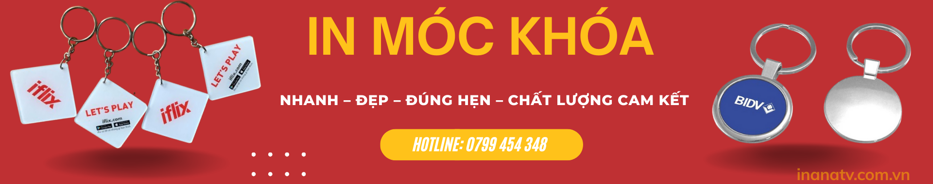 In móc khóa